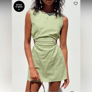 Green Princess Polly mini dress